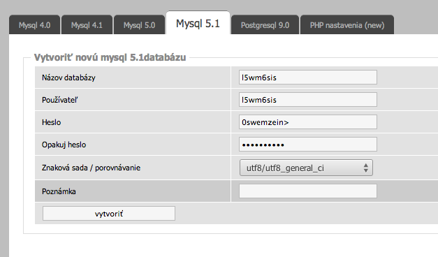 wordpress_vytvorenie_databazy