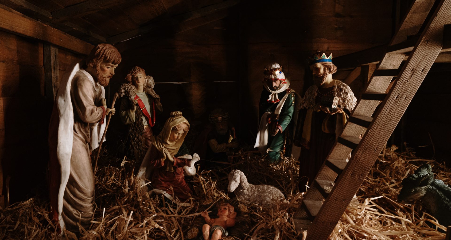 The Nativity figurines